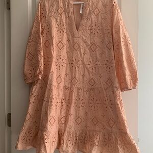 Blush GAP Eyelet Dress